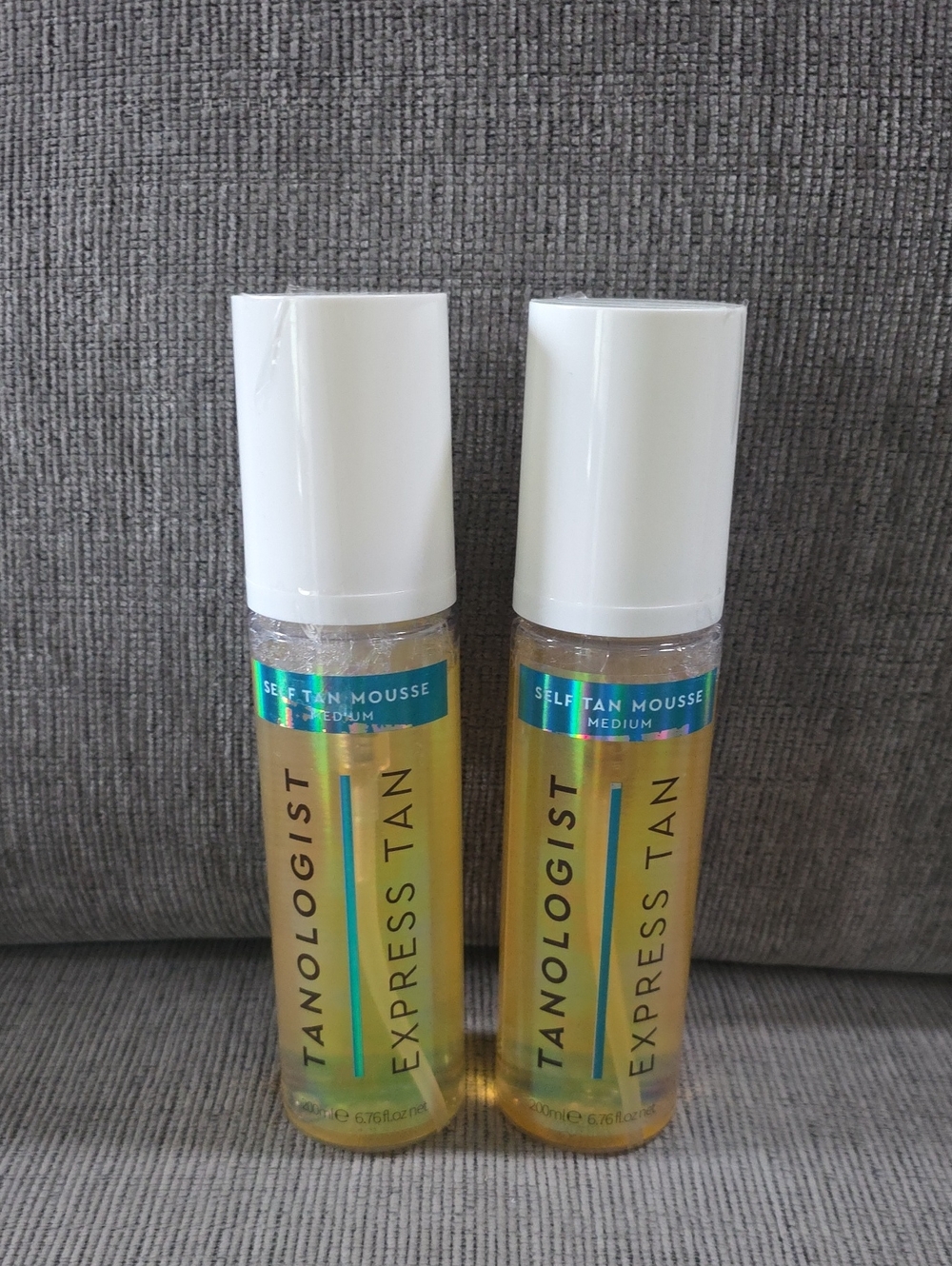Tanologist Express Tan Self Tan Mousse - Medium, 2 Bottles, 6.75oz. Each, New.